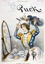 Cover of Puck magazine